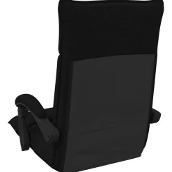 vidaXL Verstelbare vlo stoelen Bruin Stof