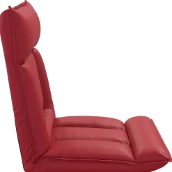 vidaXL Verstelbare vlo stoelen Crèmekleurig Fluweel