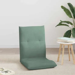 vidaXL Verstelbare vlo stoelen Zeegroen Fluweel