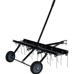 vidaXL Verticuteerder voor achter zitmaaier 100 cm