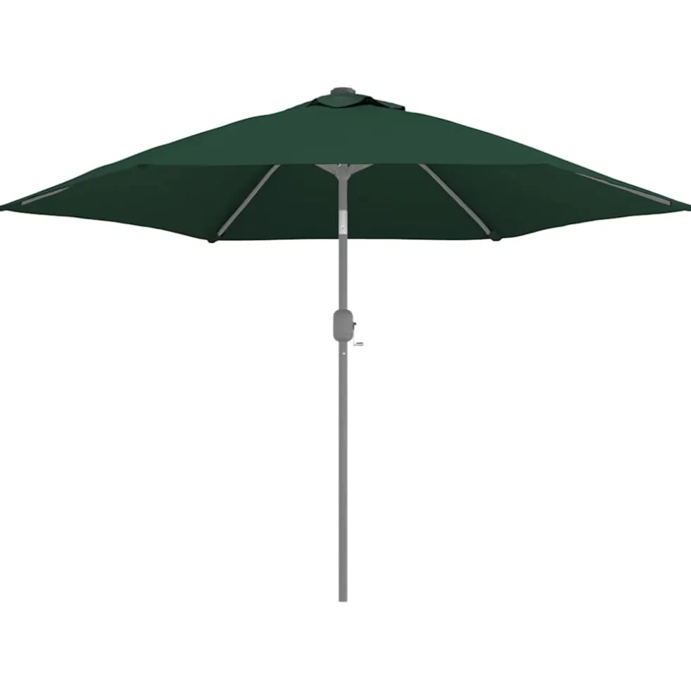 vidaXL Vervangingsdoek voor parasol 300 cm groen