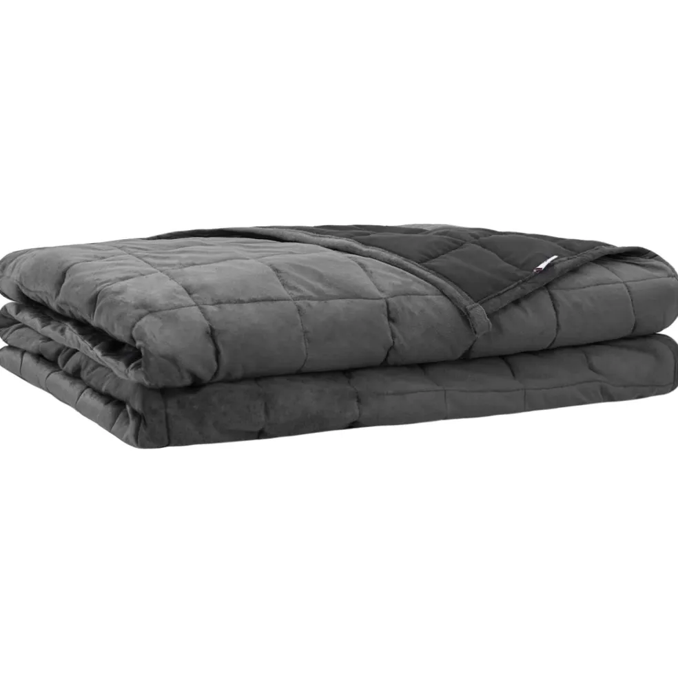 vidaXL Verzwaringsdeken Antraciet 230 x 220 cm 15 kg 100% Katoen 205T