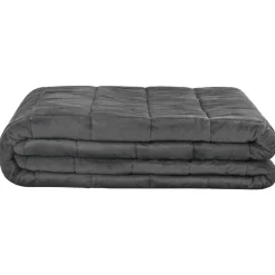 vidaXL Verzwaringsdeken Antraciet 230 x 220 cm 15 kg 100% Katoen 205T