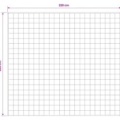 vidaXL Verzwaringsdeken Antraciet 200 x 220 cm 13 kg 100% Katoen 205T