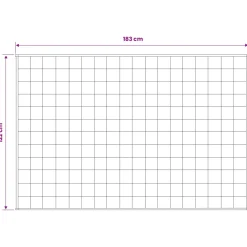 vidaXL Verzwaringsdeken Antraciet 122 x 183 cm 9 kg 100% Katoen 205T