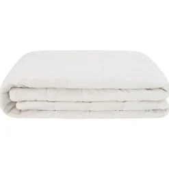 vidaXL Verzwaringsdeken Wit 152 x 203 cm 11 kg 100% Katoen 205T
