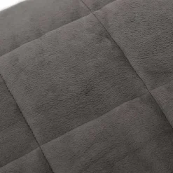 vidaXL Verzwaringsdeken 150x200 cm 11 kg stof grijs