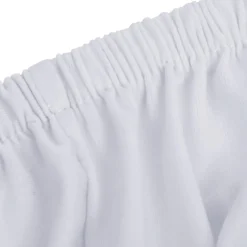 vidaXL Vierzitsbankhoes stretch polyester jersey wit