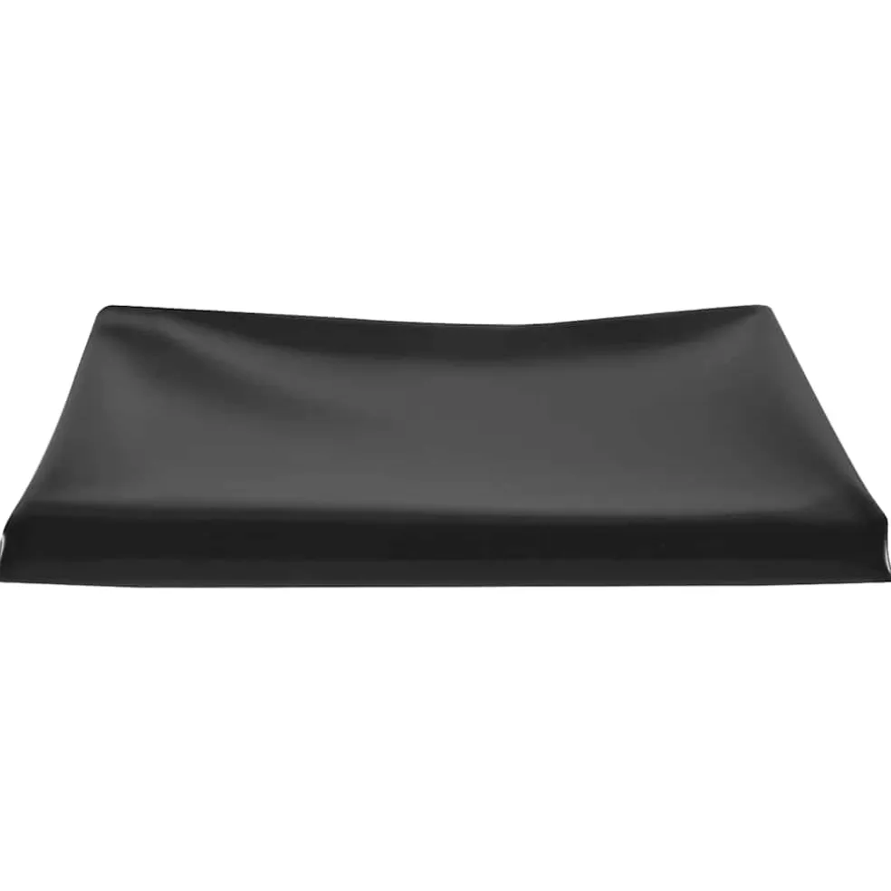 vidaXL Vijverfolie 0,5 mm 1x6 m PVC zwart