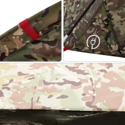 vidaXL Vistent 5-persoons waterdicht camouflage
