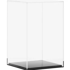 vidaXL Vitrine transparant 14x14x22 cm acryl