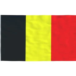 vidaXL Vlag België 90x150 cm