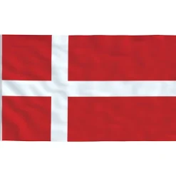vidaXL Vlag Denemarken 90x150 cm