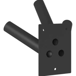 vidaXL Vlaggen Mast Houder Zwart 10,5 x 7,5 x 0,2 cm Staal