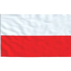 vidaXL Vlag Polen 90x150 cm