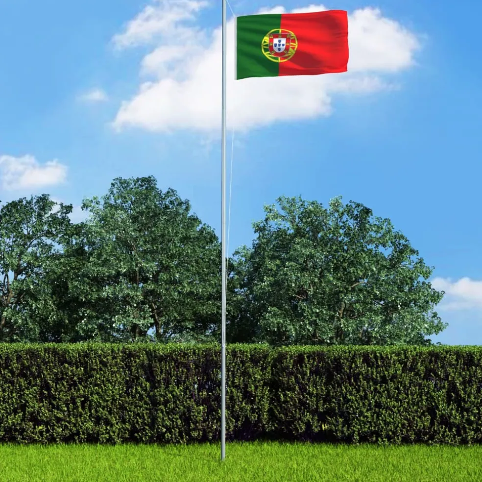 vidaXL Vlag Portugal 90x150 cm