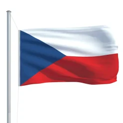 vidaXL Vlag Tsjechië 90x150 cm