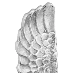 vidaXL Vleugels Beeldhouwwerk 2 st zilver 31 x 5 x 91 cm Aluminium