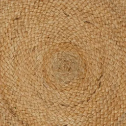 vidaXL Vloerkleden Naturel Ø 120 cm Jute