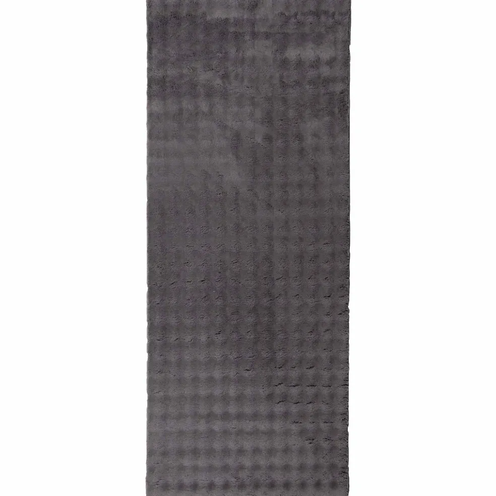 vidaXL Vloerkleden Rechthoekig SIROLO Antraciet 150 x 80 cm Polyester