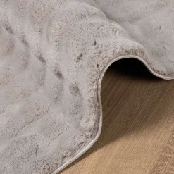 vidaXL Vloerkleden Rechthoekig SIROLO Zand 150 x 80 cm Polyester