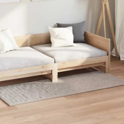 vidaXL Vloerkleden Rechthoekig SIROLO Zand 150 x 80 cm Polyester