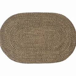 vidaXL Vloerkleden Zwart 100 x 152 cm Jute