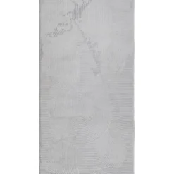 vidaXL Vloerkleed IZA laagpolig Scandinavisch 80x150 cm grijs