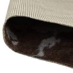 vidaXL Vloerkleed koeienpatroon wasbaar 120x170 cm zwart wit