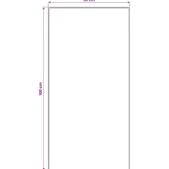 vidaXL Vloerkleedloper LESAKA Bruin 50 x 100 cm Diamantvelours