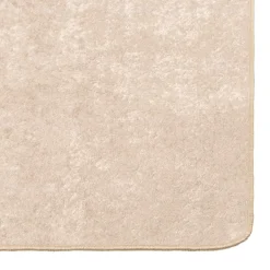 vidaXL Vloerkleedloper MARSA Crèmekleurig 50 x 100 cm Polyester en PVC