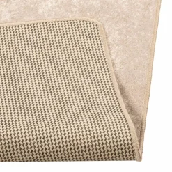 vidaXL Vloerkleedloper MARSA Crèmekleurig 50 x 100 cm Polyester en PVC