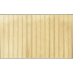 vidaXL Vloerkleed rechthoekig 60x100 cm bamboe lichtnaturel