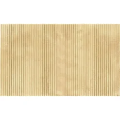 vidaXL Vloerkleed rechthoekig 60x100 cm bamboe lichtnaturel