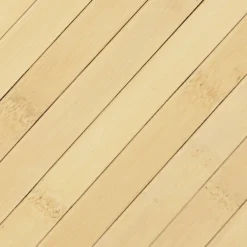 vidaXL Vloerkleed rechthoekig 60x100 cm bamboe lichtnaturel