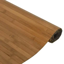 vidaXL Vloerkleed rechthoekig 60x100 cm bamboe bruin