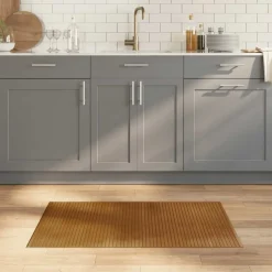 vidaXL Vloerkleed rechthoekig 60x100 cm bamboe bruin