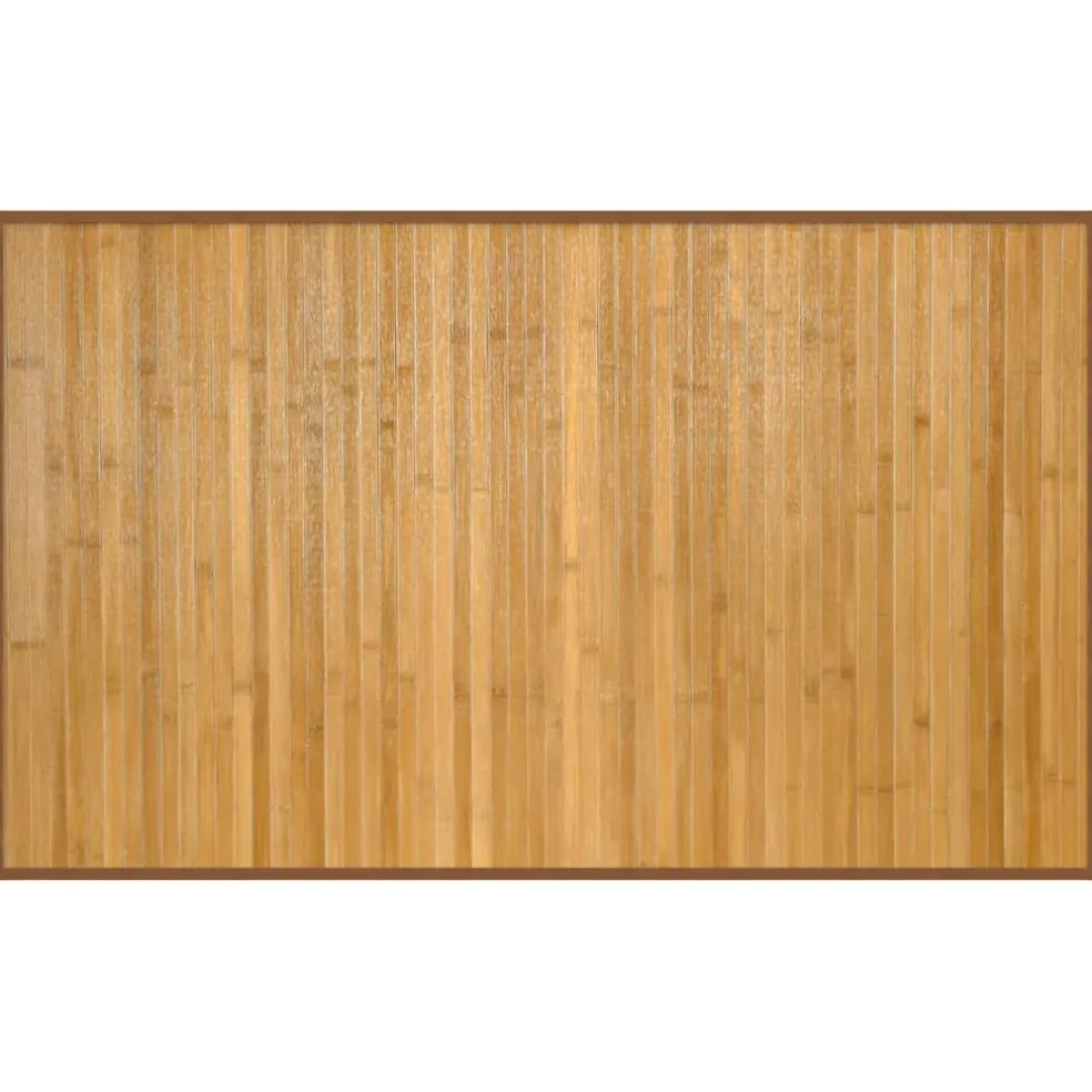 vidaXL Vloerkleed rechthoekig 60x100 cm bamboe naturel