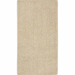 vidaXL Vloerkleed shaggy anti-slip 80x150cm crèmekleurig