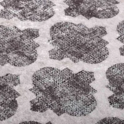vidaXL Vloerkleed wasbaar anti-slip 80x150 cm meerkleurig