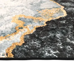 vidaXL Vloerkleed wasbaar 80x150 cm meerkleurig