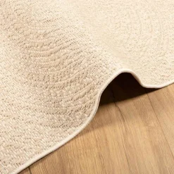 vidaXL Vloerkleed ZIZUR beige binnen en buiten 140x200 cm jute look