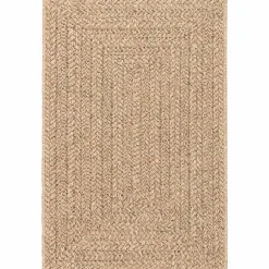 vidaXL Vloerkleed ZIZUR binnen en buiten 120x170 cm jute look