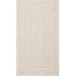 vidaXL Vloerkleed ZIZUR room binnen en buiten 60x110 cm jute look