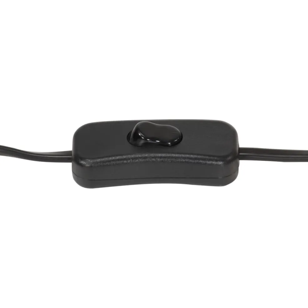 vidaXL Vloerlamp driepoot 69 cm massief mangohout