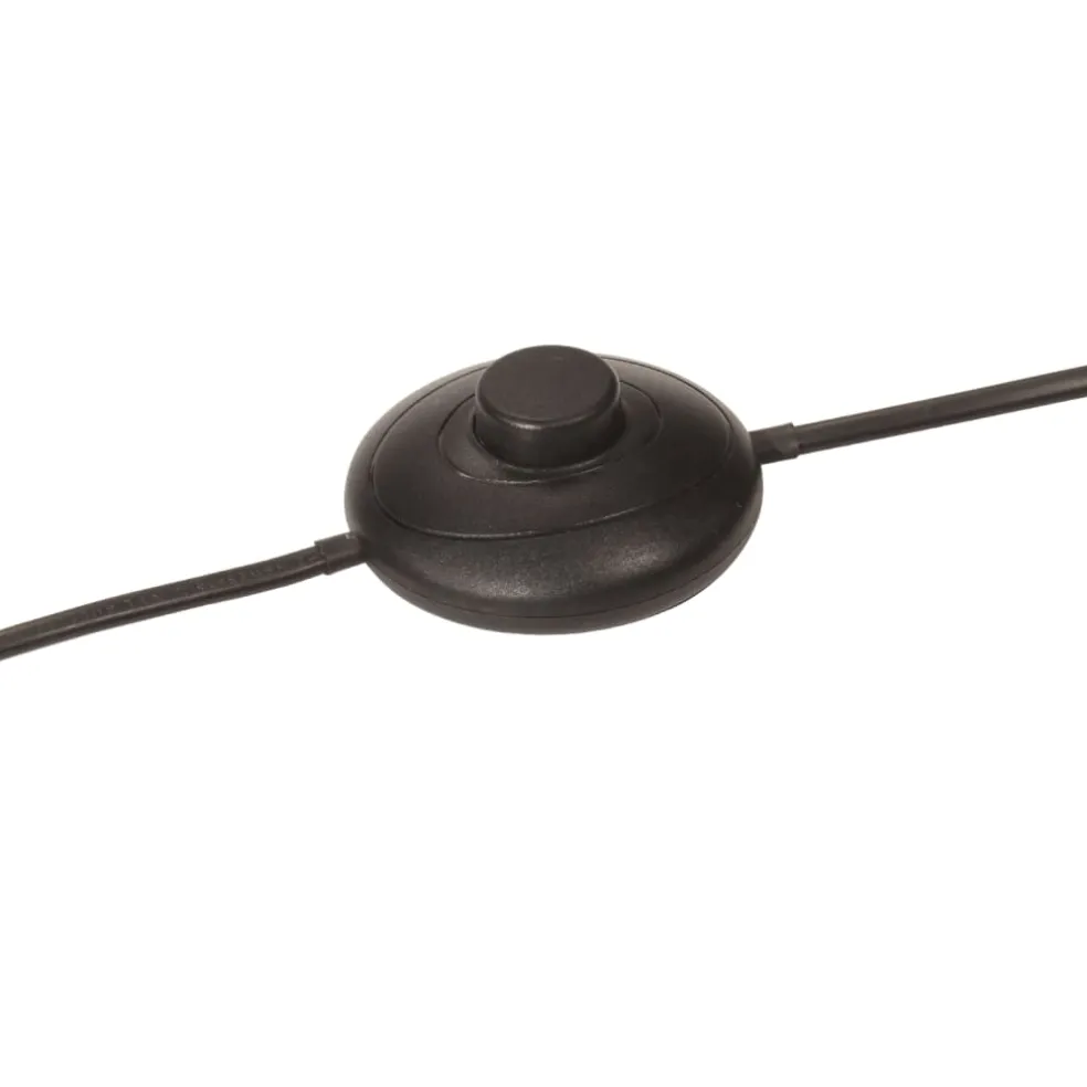 vidaXL Vloerlamp E27 massief mangohout meerkleurig