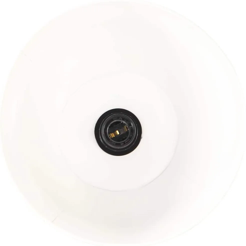 vidaXL Vloerlampen 3 st E27 massief mangohout wit