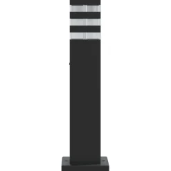 vidaXL Vloerlampen voor buiten 50 cm aluminium zwart