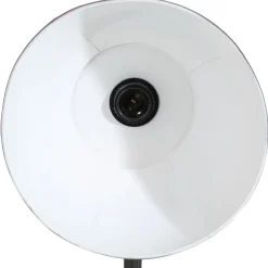 vidaXL Vloerlamp 25 W E27 30x30x100-150 cm verweerd rood