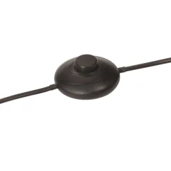 vidaXL Vloerlamp 25 W E27 30x30x100-150 cm verweerd blauw